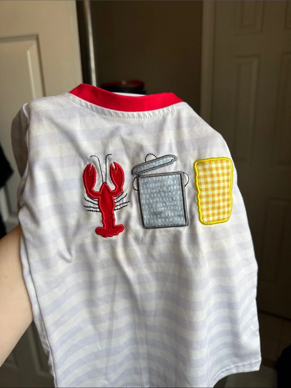 Crawfish Boil Kids 2 piece set